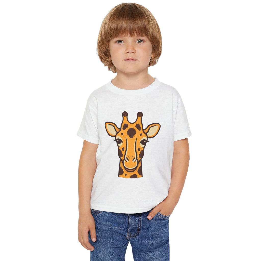 Cute Giraffe Toddler T-Shirt — Kids Animal Graphic Tee