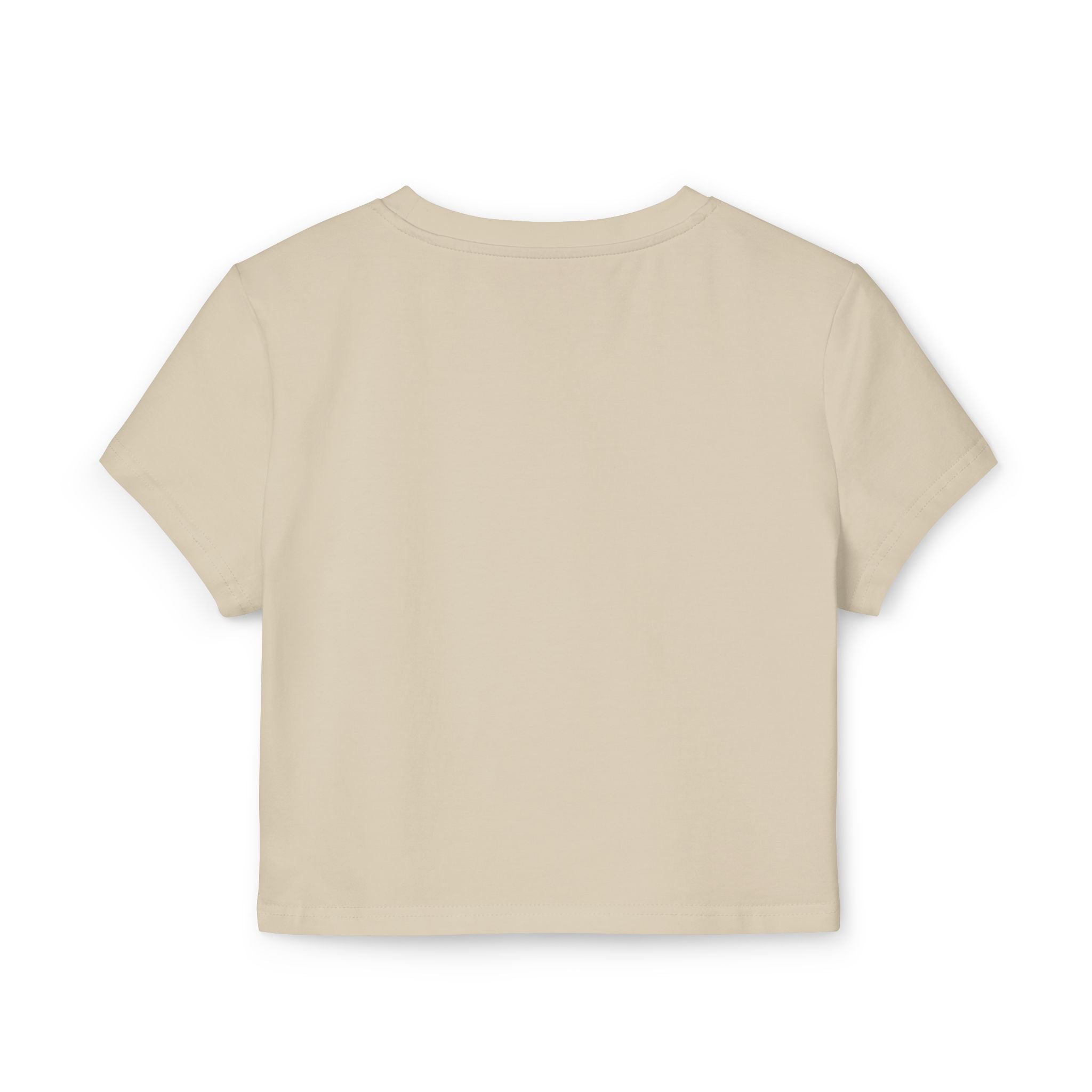 Eco Floral Recycle Tee — "Reduce, Reuse, Recycle" Women's Baby Crop Top
