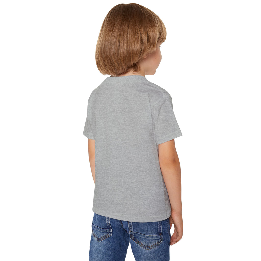 Camiseta para niños pequeños — Gráfico de tren clásico "¡Todos a bordo!"