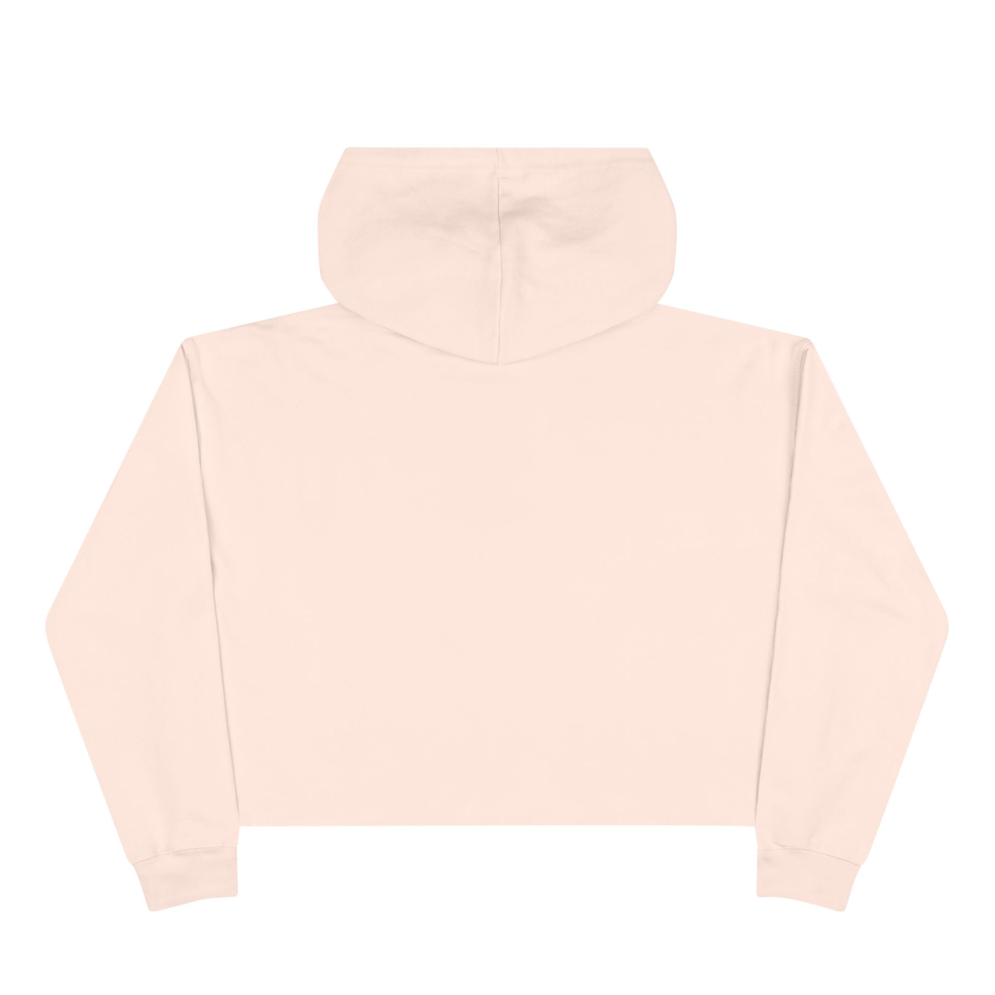 Sudadera corta con capucha y emblema de rosa "Destruye el patriarcado" | Estampado ecológico de plantas