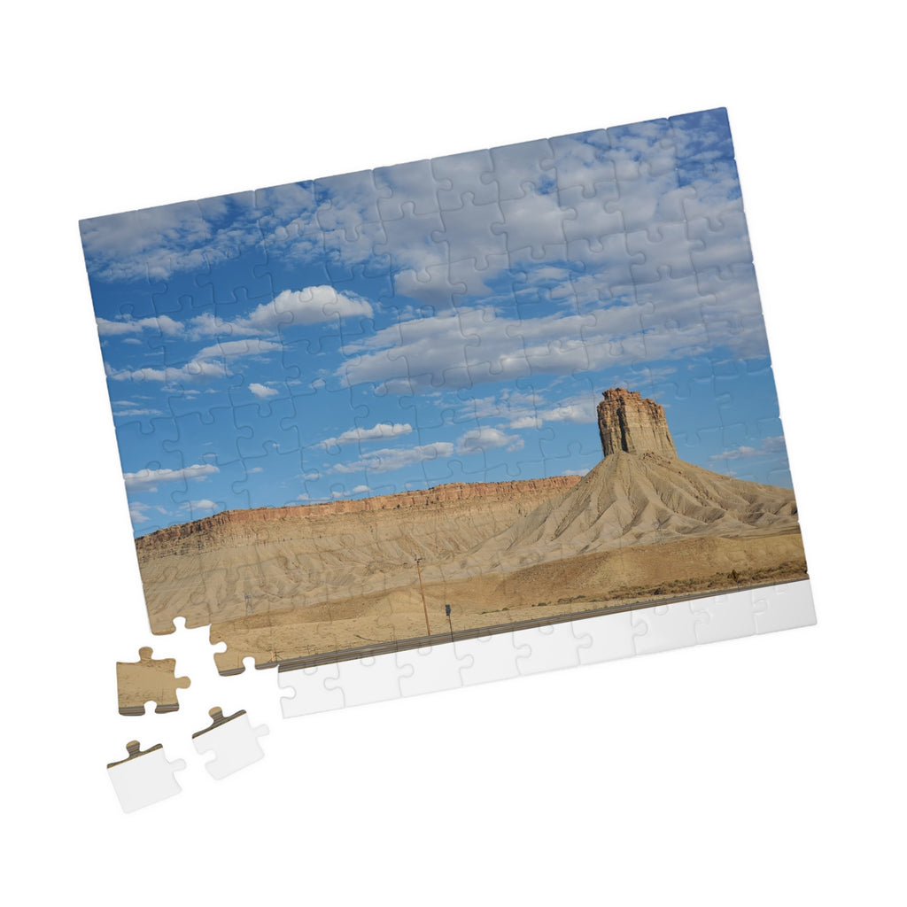 Rompecabezas Paisaje "Desert Butte" de 110-1014 Piezas | Rompecabezas Escénico de Cielo y Formaciones Rocosas