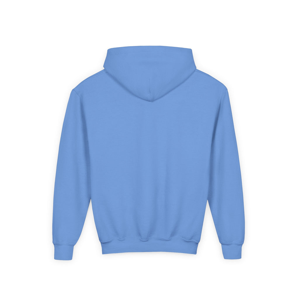 Sudadera con capucha para jóvenes — Sudadera ecológica con símbolo floral de reciclaje "Reduce Reutiliza Recicla"