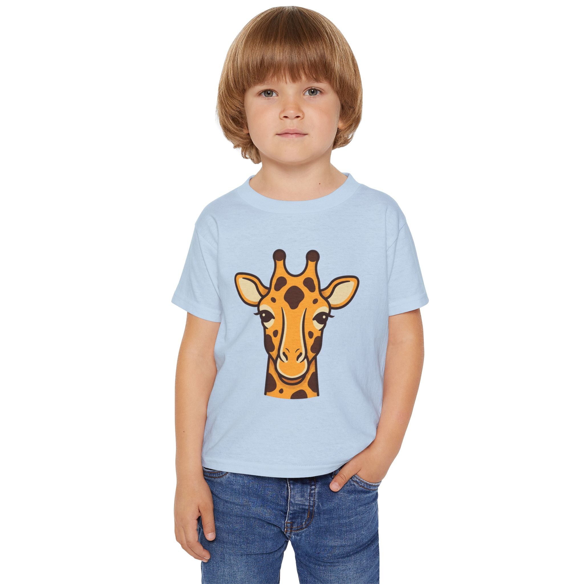 Cute Giraffe Toddler T-Shirt — Kids Animal Graphic Tee